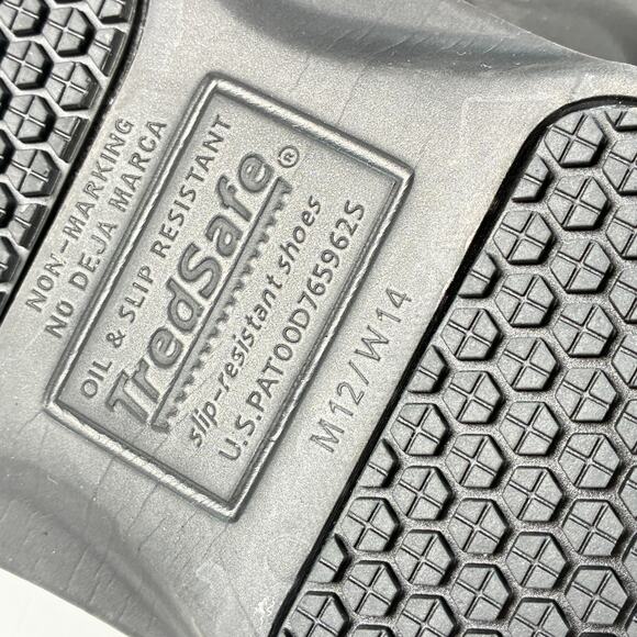 TredSafe Enduro Pro Anti Fatigue Clogs Black Slip Resistant Shoes Men's Size 12 - Picture 10 of 11